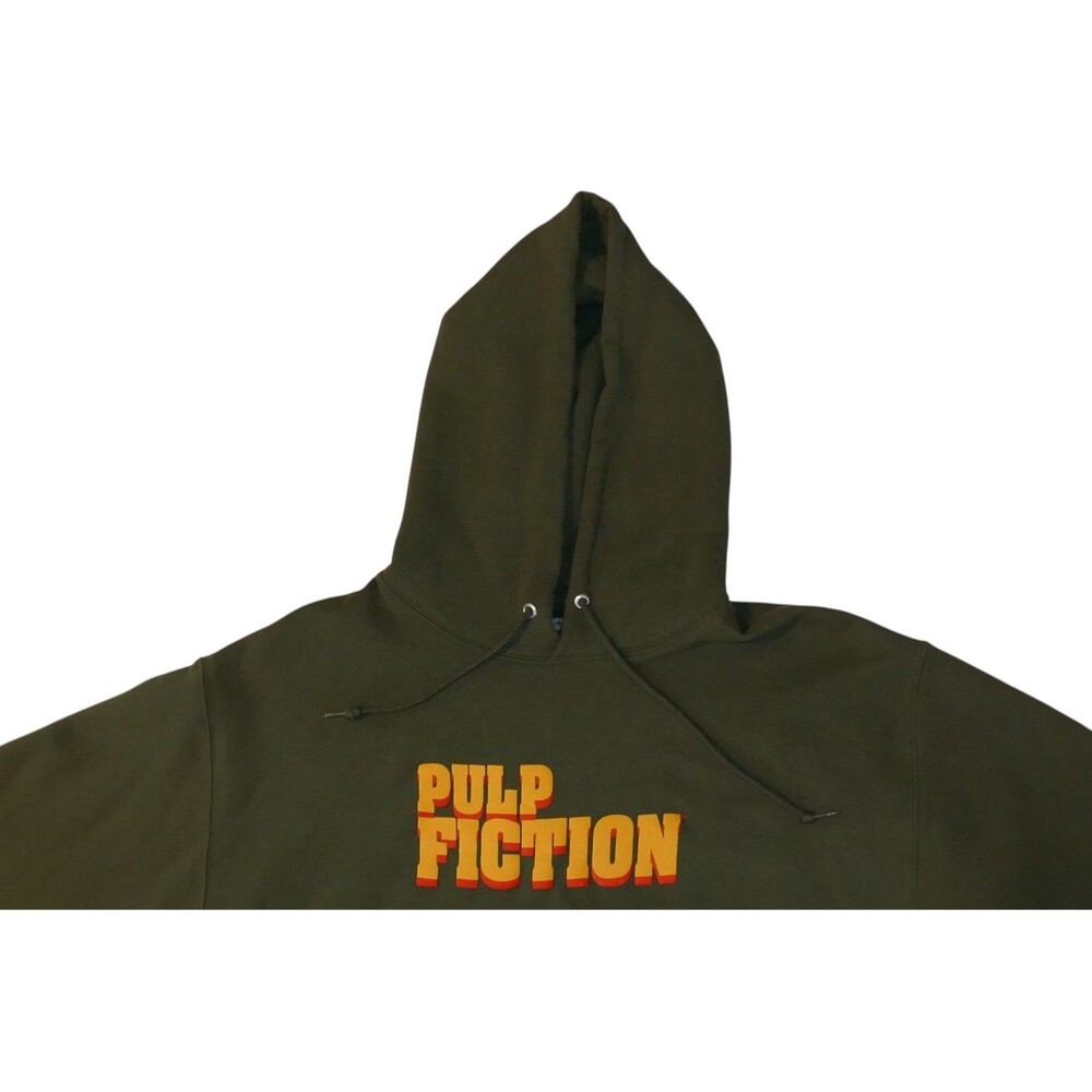 Urban Outfitters Tarantino's Pulp Fiction Puff Print Hoodie Sweatshirt Size M - Picture 11 of 13